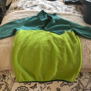 Green & Blue Patagonia Fleece